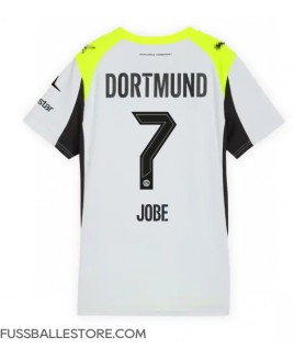 Günstige Borussia Dortmund Jobe Bellingham #7 Auswärtstrikot Damen 2025-26 Kurzarm Günstige Borussia Dortmund Jobe Bellingham #7 Auswärtstrikot Damen 2025-26 Kurzarm
